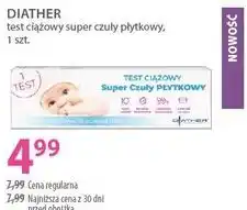 Hebe DIATHER test ciążowy super czuły płytkowy, 1 szt oferta