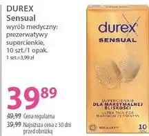 Hebe DUREX Sensual wyrób medyczny: prezerwatywy supercienkie, 10 szt./1 opak oferta