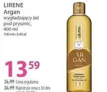 Hebe LIRENE Argan wygładzający żel pod prysznic oferta