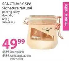 Hebe SANCTUARY SPA Signature Natural peeling solny do ciała oferta