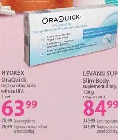 Hebe HYDREX OraQuick test na obecność wirusa HIV oferta