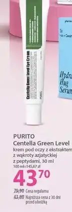 Hebe Centella Green Level krem pod oczy z ekstraktem z wąkroty azjatyckiej z peptydami oferta