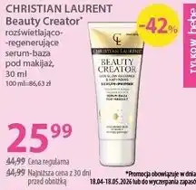 Hebe CHRISTIAN LAURENT Beauty Creator rozświetlająco-regenerujące serum-baza pod makijaż oferta