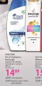 Hebe PANTENE Pro-V Hydration Recharge szampon do włosów normalnych i suchych oferta