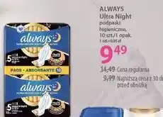 Hebe ALWAYS Ultra Night podpaski higieniczne, 10 szt./1 opak oferta