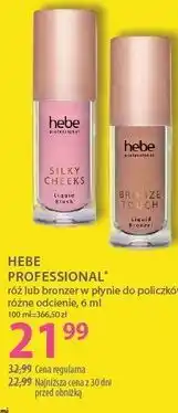 Hebe HEBE PROFESSIONAL róż lub bronzer w płynie do policzków, różne odcienie oferta