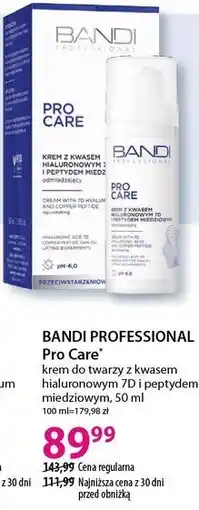 Hebe BANDI PROFESSIONAL Pro Care krem do twarzy z kwasem hialuronowym 7D i peptydem miedziowym oferta