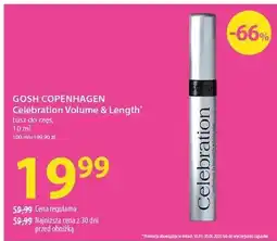 Hebe GOSH COPENHAGEN Celebration Volume & Length tusz do rzęs oferta