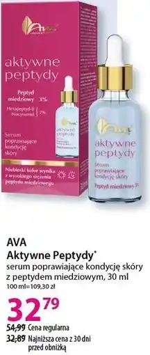 Hebe AVA Aktywne Peptydy serum poprawiające kondycję skóry z peptydem miedziowym oferta