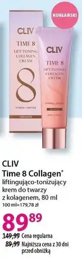 Hebe CLIV Time 8 Collagen liftingująco-tonizujący krem do twarzy z kolagenem oferta