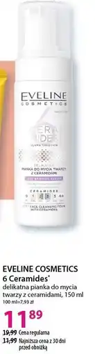 Hebe EVELINE COSMETICS 6 Ceramides* delikatna pianka do mycia twarzy z ceramidami oferta
