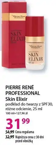 Hebe PIERRE RENÉ PROFESSIONAL Skin Elixir podkład do twarzy z SPF30, różne odcienie oferta