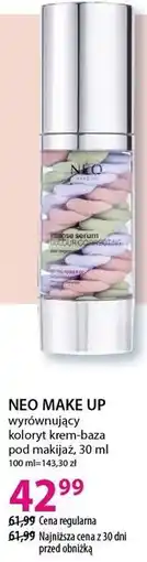 Hebe wyrównujący koloryt krem-baza pod makijaż, 30 ml NEO MAKE UP oferta