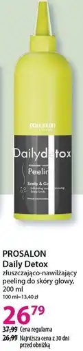 Hebe PROSALON Daily Detox złuszczająco-nawilżający peeling do skóry głowy oferta