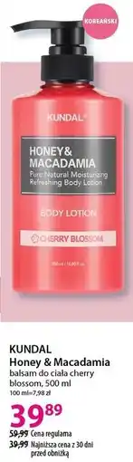 Hebe KUNDAL Honey & Macadamia balsam do ciała cherry blossom oferta