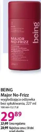 Hebe BEING Major No-Frizz wygładzająca odżywka bez spłukiwania oferta