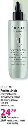 Hebe PURE ME Perfect Hair enzymatyczno-kwasowy peeling do skóry głowy oferta