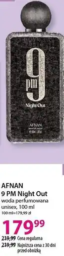 Hebe AFNAN 9 PM Night Out woda perfumowana unisex oferta
