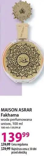 Hebe MAISON ASRAR Fakhama woda perfumowana unisex oferta