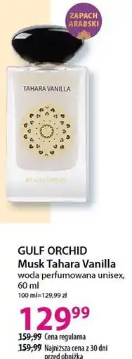 Hebe GULF ORCHID Musk Tahara Vanilla woda perfumowana unisex oferta