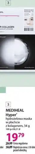 Hebe MEDIHEAL Hyper hydrożelowa maska w płachcie z kolagenem oferta