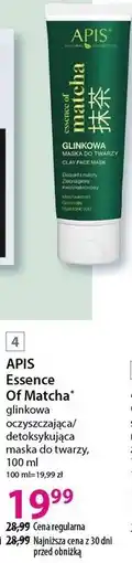 Hebe APIS Essence Of Matcha glinkowa oczyszczająca/detoksykująca maska do twarzy oferta