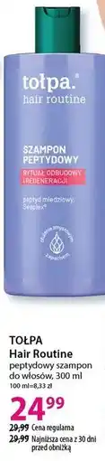 Hebe TOŁPA Hair Routine peptydowy szampon do włosów oferta
