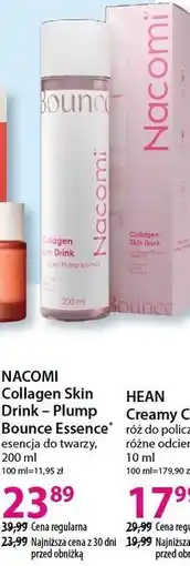 Hebe NACOMI Collagen Skin Drink – Plump Bounce Essence* esencja do twarzy oferta