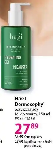 Hebe Dermosophy* oczyszczający żel do twarzy, 150 ml HAGI oferta