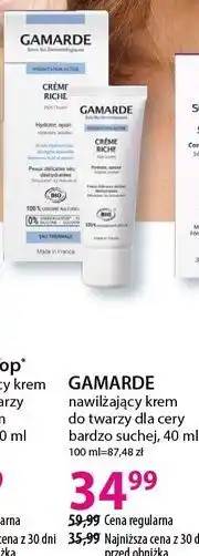 Hebe GAMARDE nawilżający krem do twarzy dla cery bardzo suchej oferta