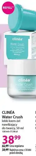Hebe CLINÉA Water Crush lekki krem-żel nawilżający do twarzy oferta