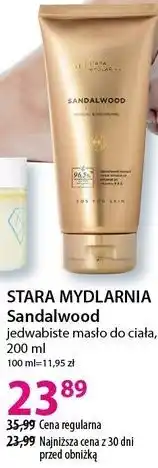 Hebe STARA MYDLARNIA Sandalwood jedwabiste masło do ciała oferta