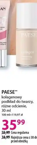 Hebe PAESE kolagenowy podkład do twarzy, różne odcienie oferta