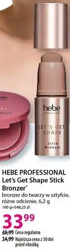 Hebe HEBE PROFESSIONAL Let's Get Shape Stick Bronzer bronzer do twarzy w sztyfcie, różne odcienie oferta