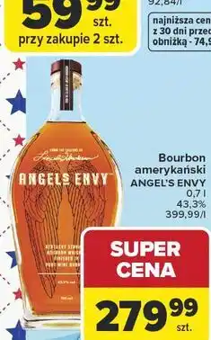 Carrefour Bourbon amerykański ANGEL'S ENVY oferta