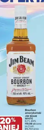 Carrefour Bourbon amerykański JIM BEAM WHITE oferta