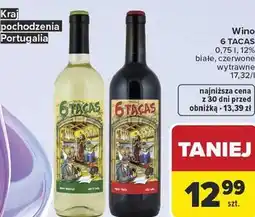 Carrefour Wino 6 TACAS oferta