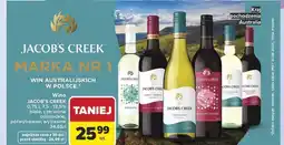 Carrefour Wino JACOB'S CREEK 0,75 l, 7,5 - 13,5% białe, czerwone półsłodkie, półwytrawne, wytrawne oferta