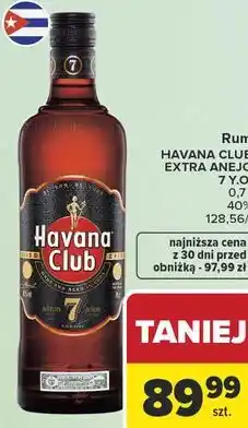 Carrefour Rum HAVANA CLUB EXTRA ANEJO oferta