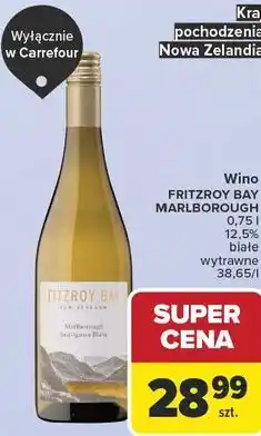Carrefour Wino FRITZROY BAY MARLBOROUGH oferta