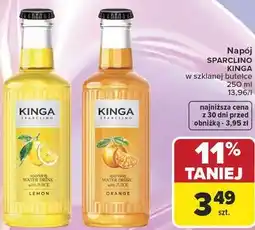 Carrefour Napój SPARCLINO KINGA oferta
