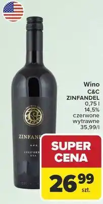 Carrefour Wino C&C ZINFANDEL oferta