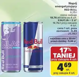 Carrefour Napój energetyzujący RED BULL oferta