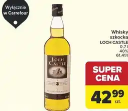 Carrefour Whisky szkocka LOCH CASTLE oferta