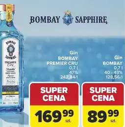 Carrefour Gin BOMBAY PREMIER CRU oferta
