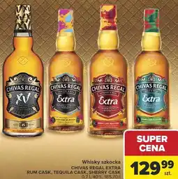 Carrefour Whisky szkocka CHIVAS REGAL EXTRA RUM CASK, TEQUILA CASK, SHERRY CASK oferta