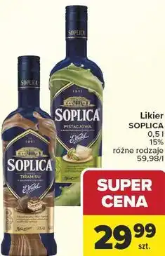Carrefour Likier SOPLICA różne rodzaje oferta
