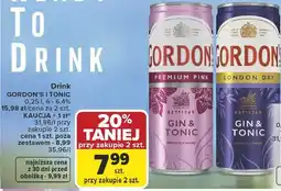 Carrefour Drink GORDON'S I TONIC oferta