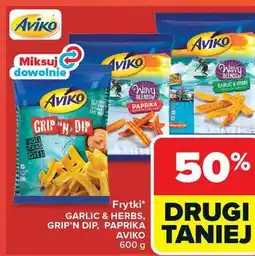 Carrefour Frytki* GARLIC & HERBS, GRIP'N DIP, PAPRIKA AVIKO oferta