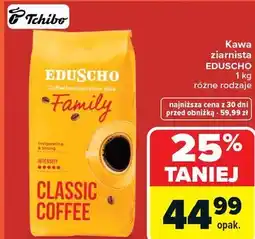 Carrefour Kawa ziarnista EDUSCHO 1 kg różne rodzaje oferta